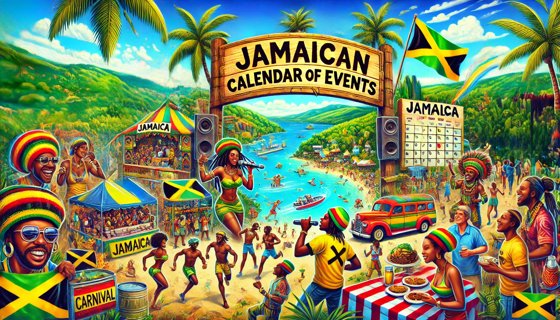 Jamaican Calendar of Events - North Coast Jamaica Travel Guide - www.northcoastjamaicatravelguide.com
